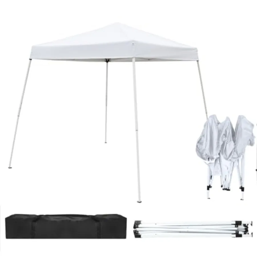 Canopy 10'x10' Pop Up Commercial Instant Gazebo Tent for Party Wedding Birthday BBQ Events, Waterproof UV Protection Polyester
Canopy 10'x10' Pop Up Commercial Instant Gazebo Tent for Party Wedding Birthday BBQ Events, Waterproof UV Protection Polyester