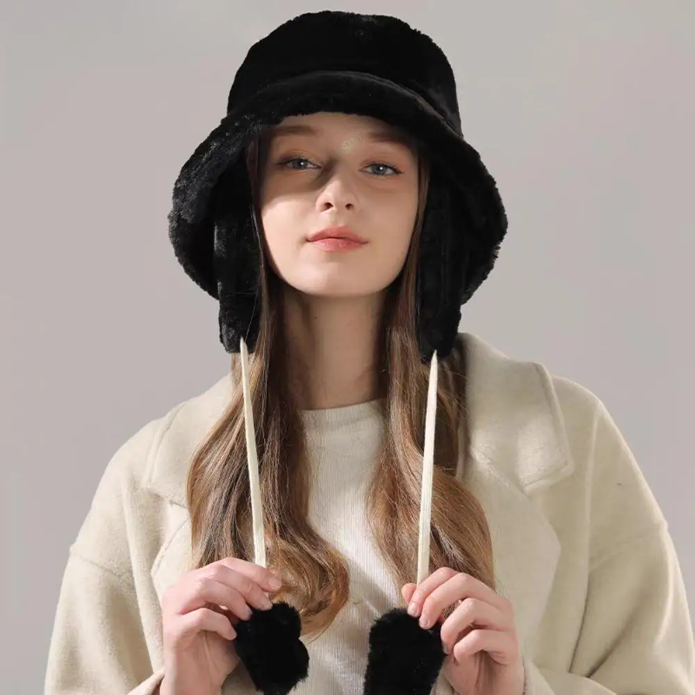 Winter Hat With Earflap Luxury Fisherman Hat Solid Color Beanie Panama Lady Hiking Fur Hat Bucket Hats Warm Thicken Barrel Cap
Winter Hat With Earflap Luxury Fisherman Hat Solid Color Beanie Panama Lady Hiking Fur Hat Bucket Hats Warm Thicken Barrel Cap