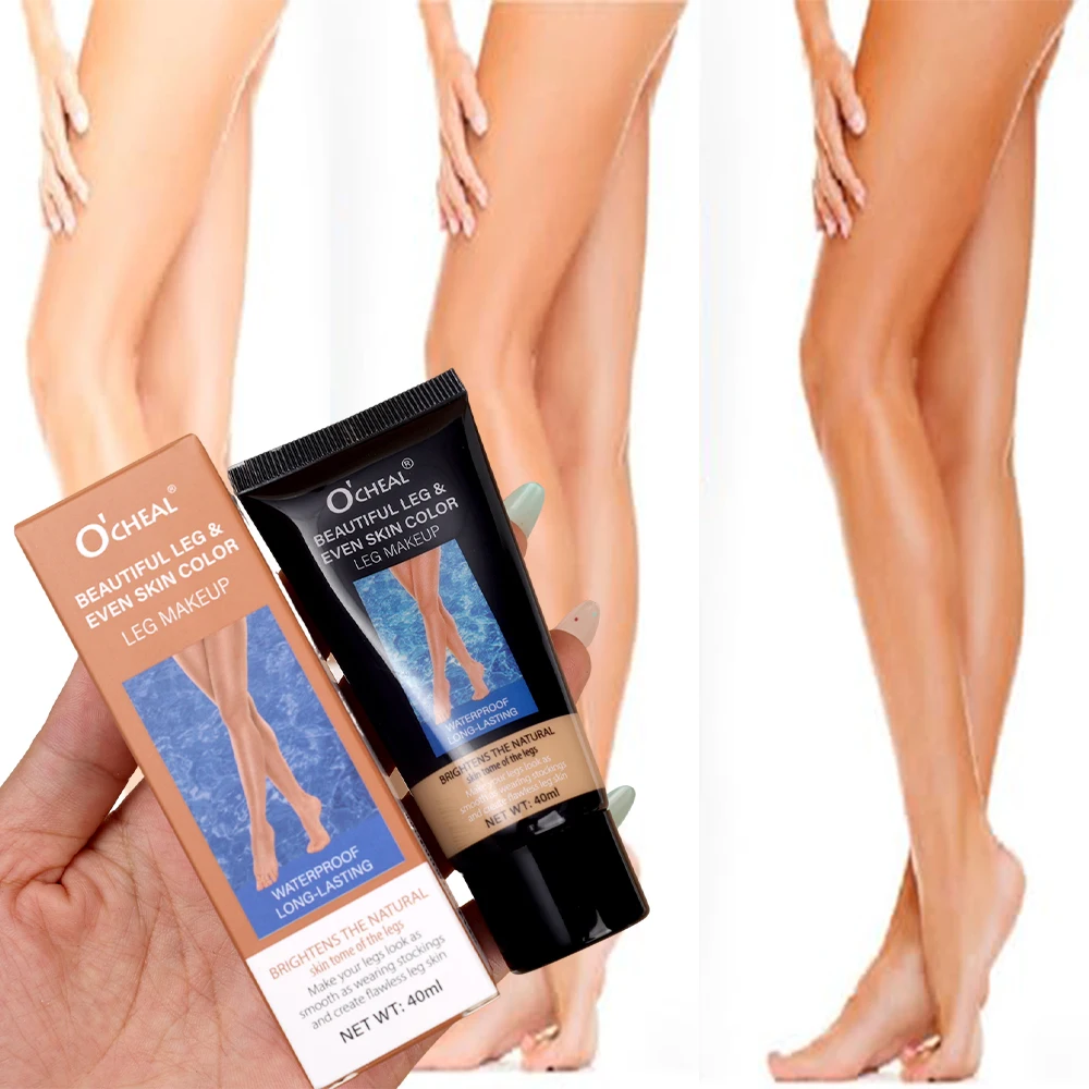 40ml Leg Concealer Even Skin Waterproof Sweatproof All Day Long Lasting Leg Highlights Cream Cover Freckles Blemishes Makeup
40ml Leg Concealer Even Skin Waterproof Sweatproof All Day Long Lasting Leg Highlights Cream Cover Freckles Blemishes Makeup