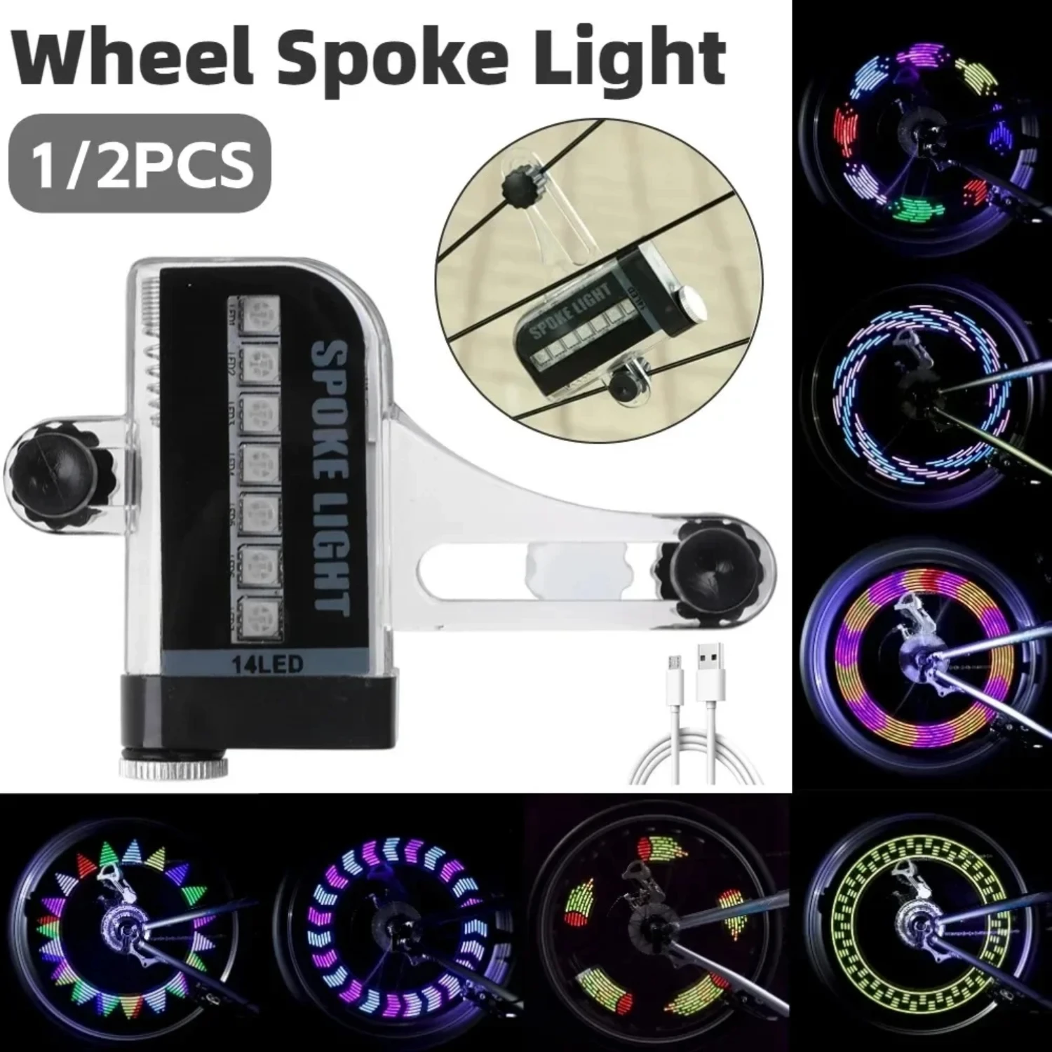 14 RGB неоновый светильник со спицами для велосипедного колеса, перезаряжаемый водонепроницаемый светильник для горного и шоссейного велосипеда, цветная сигнальная лампа безопасности, доступ к велосипеде
14 RGB неоновый светильник со спицами для велосипедного колеса, перезаряжаемый водонепроницаемый светильник для горного и шоссейного велосипеда, цветная сигнальная лампа безопасности, доступ к велосипеде