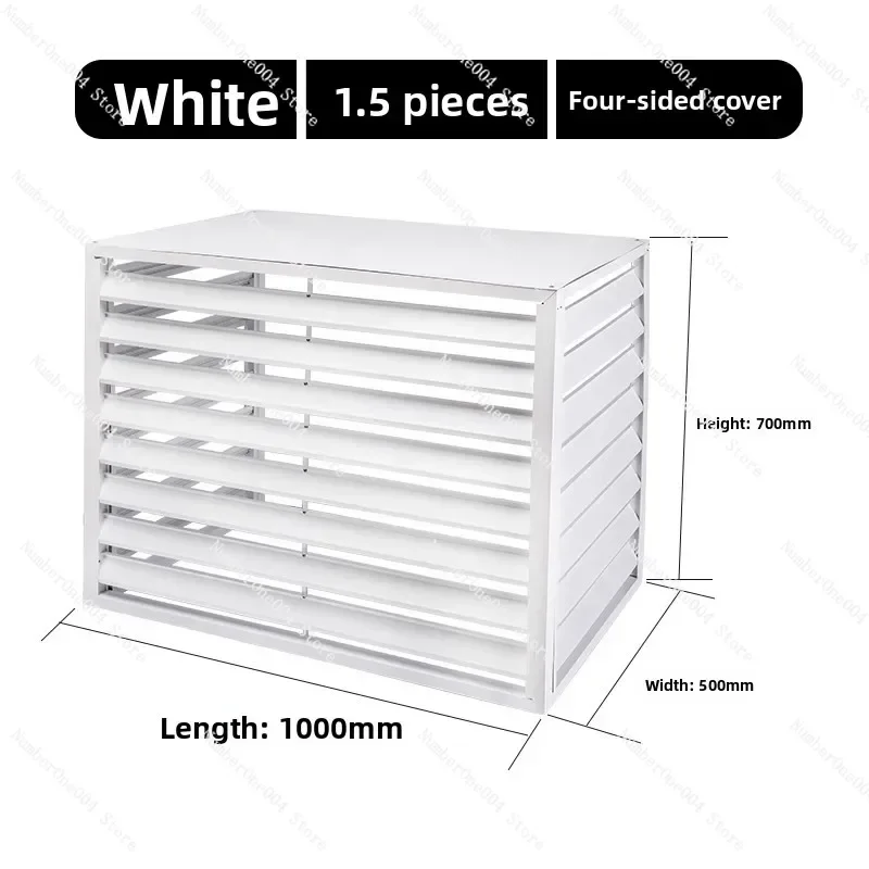 Outdoor Rain and Sun Protection Air Conditioner Outer Cover, Aluminum Alloy Air Conditioner Outer Cover
Outdoor Rain and Sun Protection Air Conditioner Outer Cover, Aluminum Alloy Air Conditioner Outer Cover