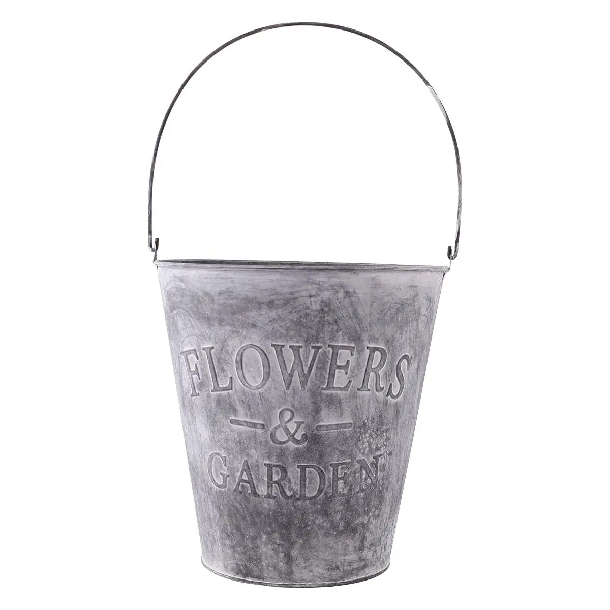 Rustic Iron Flower Pot Country Decor Decorative Flowerpot Grey Indoor Plant Pots
Rustic Iron Flower Pot Country Decor Decorative Flowerpot Grey Indoor Plant Pots