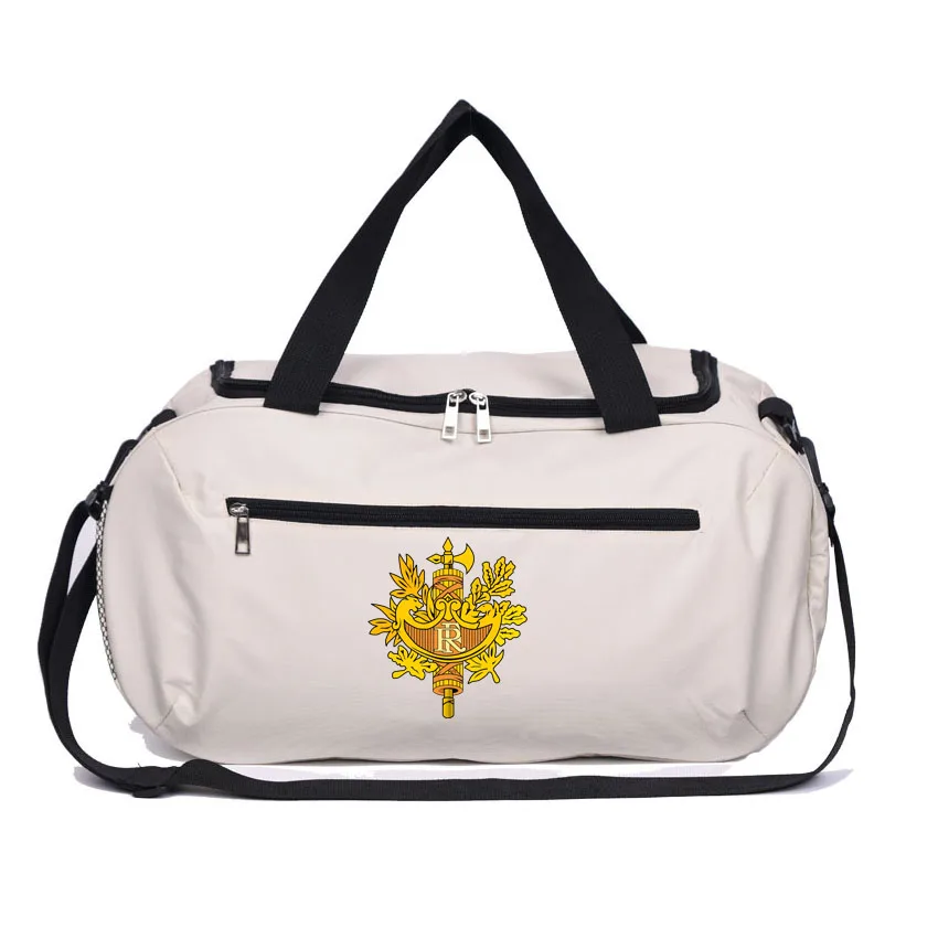 Fitness Bag French Emblem Printed Yoga Sports Bag Waterproof Multifunctional Adjustable Shoulder Strap for Outdoor Football Bag
Fitness Bag French Emblem Printed Yoga Sports Bag Waterproof Multifunctional Adjustable Shoulder Strap for Outdoor Football Bag