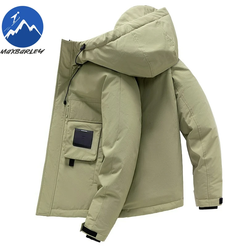 Maxbarley Men Luxury Down Jacket New Classic Hooded Snow Ski Thickened Warm Parka Fashion Streetwear Wear Windproof Winter Coat
Maxbarley Men Luxury Down Jacket New Classic Hooded Snow Ski Thickened Warm Parka Fashion Streetwear Wear Windproof Winter Coat
