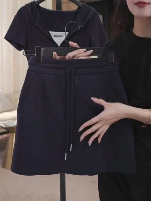 Fashionable Korean Style Short Skirt Set Slimming Design Half Body Two Piece Suit Summer New Arrival Women's High Waist Polye...
Fashionable Korean Style Short Skirt Set Slimming Design Half Body Two Piece Suit Summer New Arrival Women's High Waist Polye...