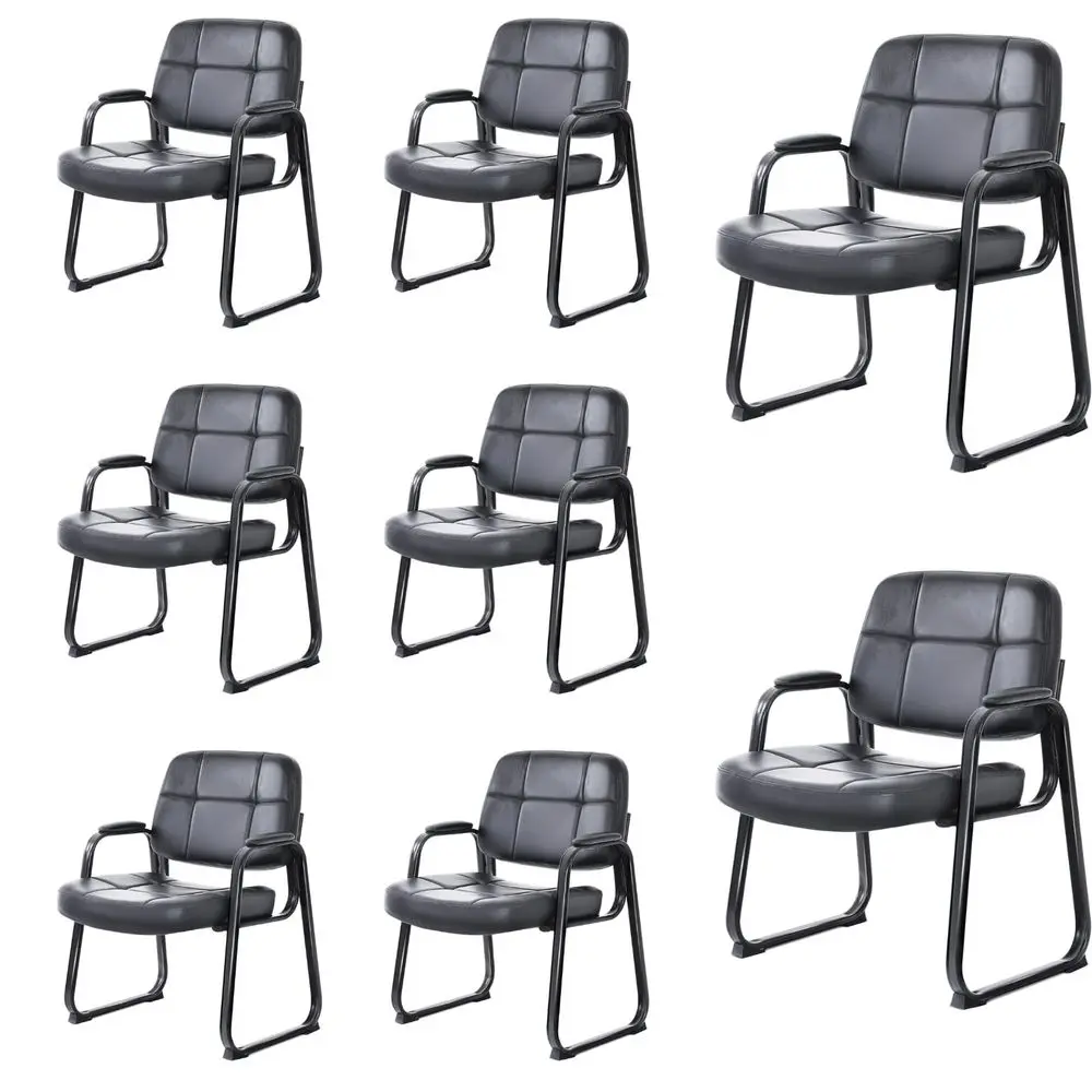 Big and Tall 500 lbs Office Guest Chair with Sled Base, Leather Waiting Room Reception Chair No Wheels with Padded Arms for Eld
Big and Tall 500 lbs Office Guest Chair with Sled Base, Leather Waiting Room Reception Chair No Wheels with Padded Arms for Eld