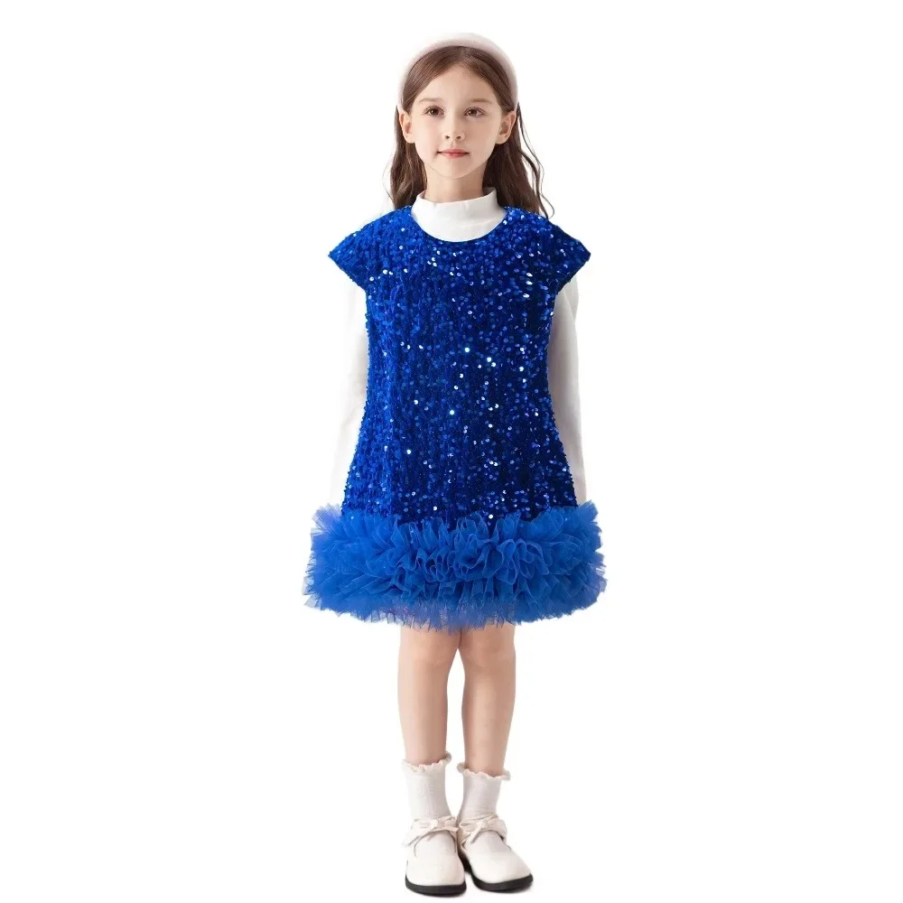 Cute Children's Clothing Sequin Fashion Flower Girl Dresses Kids Clothes Fairy Princess Party Stage Show Cosplay Costumes Latin
Cute Children's Clothing Sequin Fashion Flower Girl Dresses Kids Clothes Fairy Princess Party Stage Show Cosplay Costumes Latin