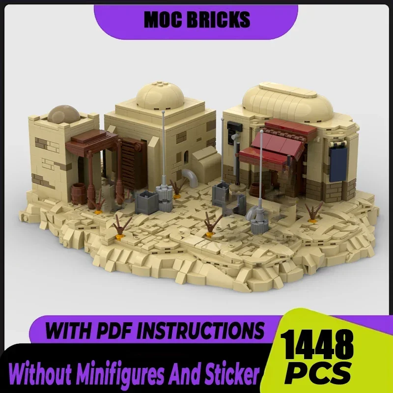 Popular Star Movie Moc Building Blocks Desert Battle Base Bricks DIY Suitable for 75354 Construction Sand Dune Toy Holiday Gifts
Popular Star Movie Moc Building Blocks Desert Battle Base Bricks DIY Suitable for 75354 Construction Sand Dune Toy Holiday Gifts