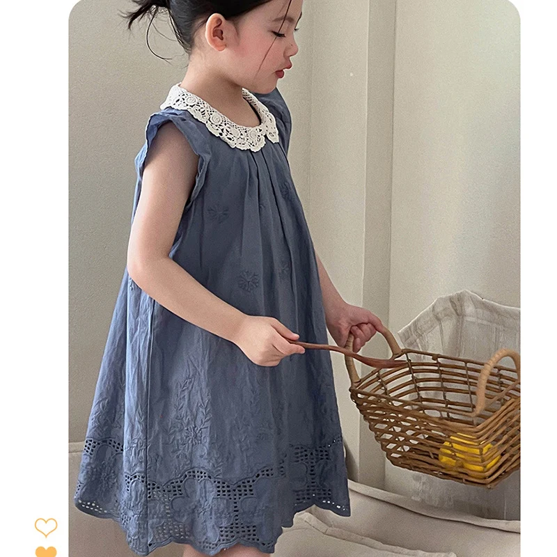 2026 New Summer Sister Clothing 2-8Yrs Baby Girl Birthday Party Dress Fly Sleeve Cotton Solid Color Splicing Kids Princess Dress
2026 New Summer Sister Clothing 2-8Yrs Baby Girl Birthday Party Dress Fly Sleeve Cotton Solid Color Splicing Kids Princess Dress
