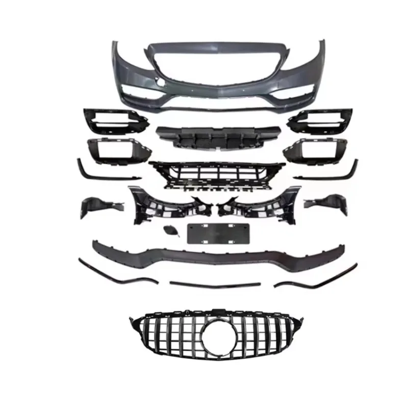 Автомобильный бампер W205 C205 C180 C200 C260 C300 C250 AMG Line Coupe Normal 2013+ to C63 AMG Body Kits Bodykit для W205 
Автомобильный бампер W205 C205 C180 C200 C260 C300 C250 AMG Line Coupe Normal 2013+ to C63 AMG Body Kits Bodykit для W205