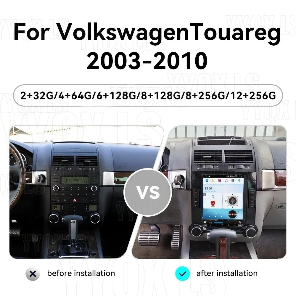 For Volkswagen VM Touareg 2003-2010 Android Car Radio Player GPS Navigation Auto Stereo Multimedia Video Player DSP Carplay
For Volkswagen VM Touareg 2003-2010 Android Car Radio Player GPS Navigation Auto Stereo Multimedia Video Player DSP Carplay