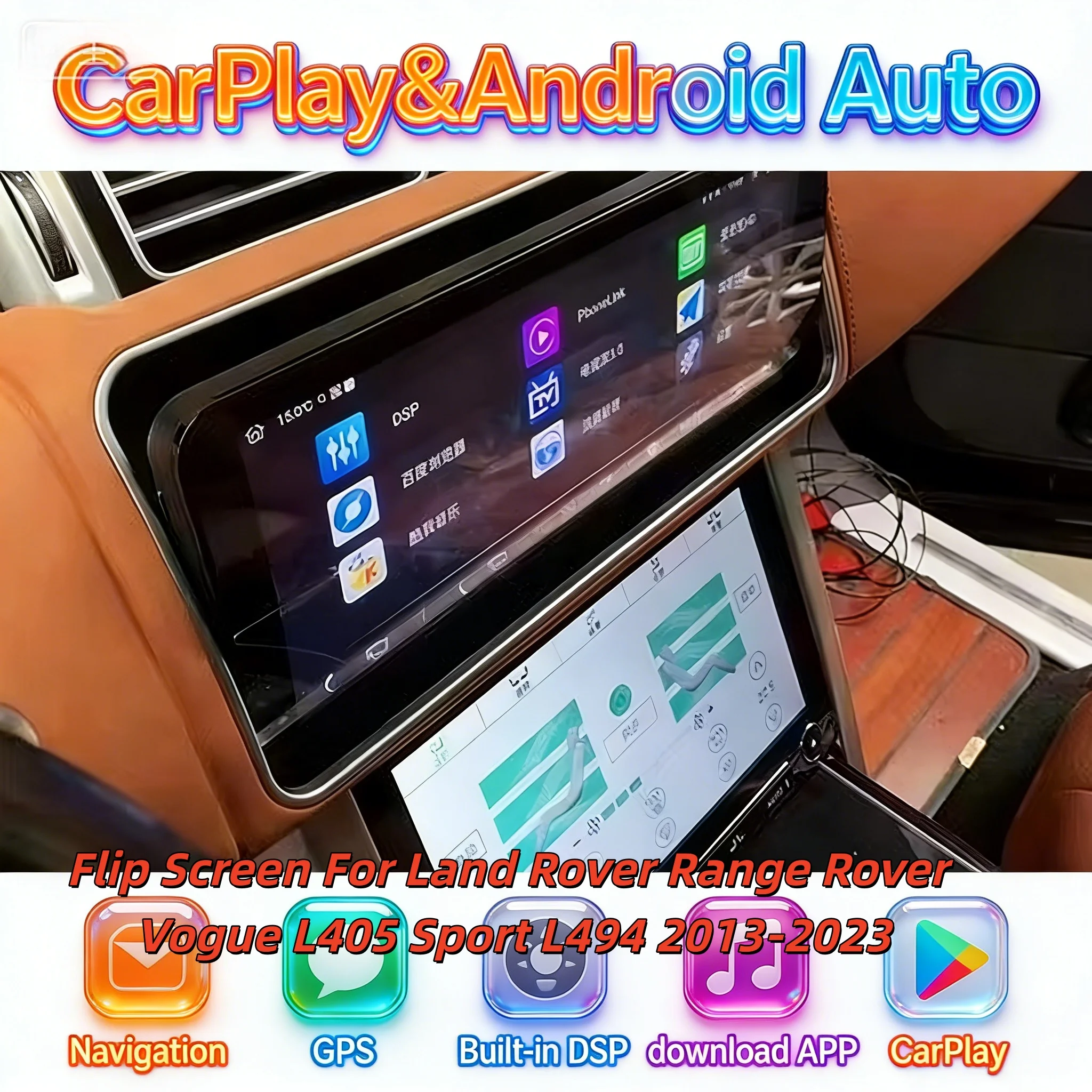 Flip Screen For Land Rover Range Rover Vogue L405 Sport L494 2013-2023 Multimedia Player Wireless CarPlay Android Dual System
Flip Screen For Land Rover Range Rover Vogue L405 Sport L494 2013-2023 Multimedia Player Wireless CarPlay Android Dual System
