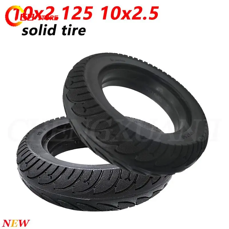 Electric Scooter 10 Inch Tire 10x2.50/10x2.125 Solid Tube Non-pneumatic Tires
Electric Scooter 10 Inch Tire 10x2.50/10x2.125 Solid Tube Non-pneumatic Tires