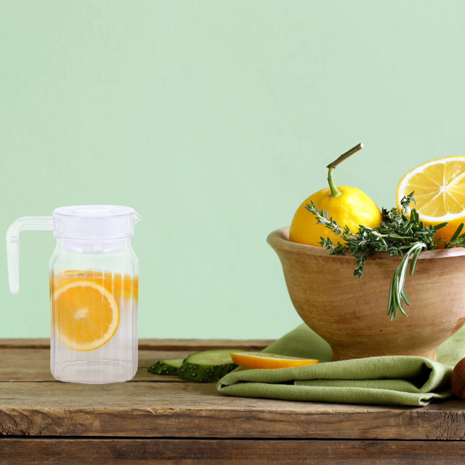 Plastic Cold Water Bottle Ice Tea Pitcher for Fridge Milk Clear Juice Pot Kettle Glass
Plastic Cold Water Bottle Ice Tea Pitcher for Fridge Milk Clear Juice Pot Kettle Glass