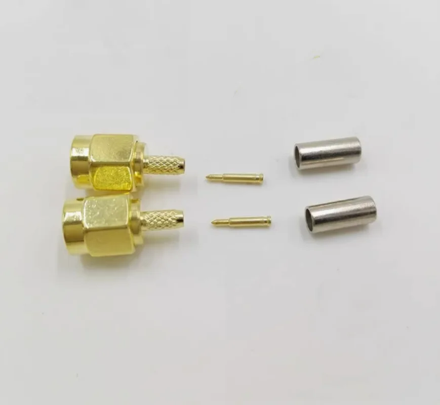 50pcs SMA-CJ-1.5 RF coaxial connector SMA-J-1.5, connected to 174 wires 316 wires SMA-1.5
50pcs SMA-CJ-1.5 RF coaxial connector SMA-J-1.5, connected to 174 wires 316 wires SMA-1.5