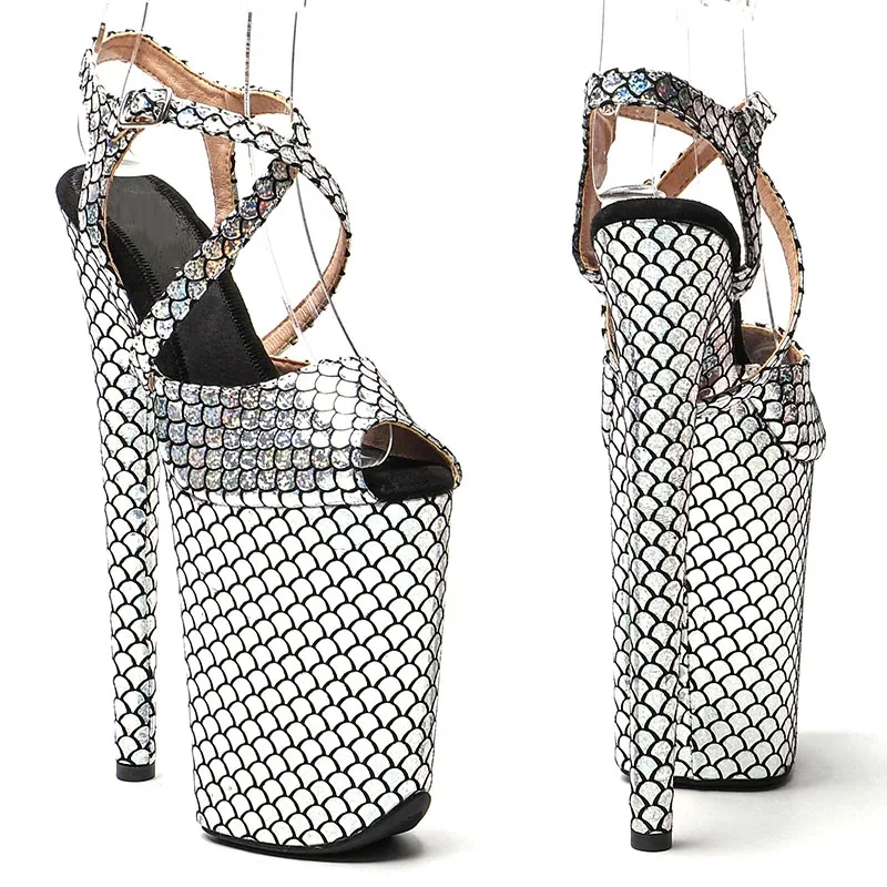LAIJIANJINXIA New 23CM/9inches PU Upper Sexy Exotic High Heel Platform Party Sandals Pole Dance Shoes 047-1
LAIJIANJINXIA New 23CM/9inches PU Upper Sexy Exotic High Heel Platform Party Sandals Pole Dance Shoes 047-1