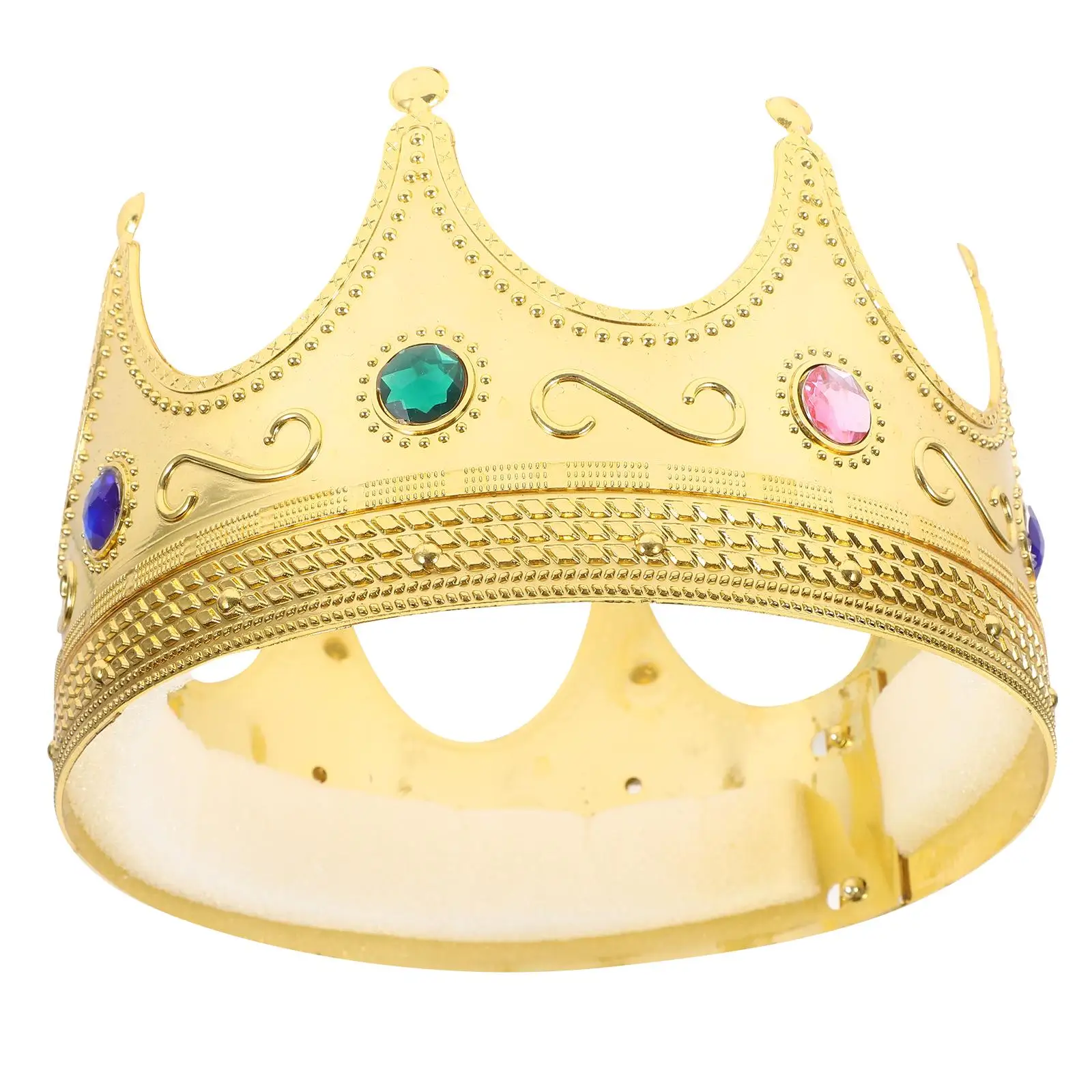 Lightweight Plastic King Crown Kids Party Hat Royal Decoration Costume Cosplay Photo Prop Festive Accessories Grand
Lightweight Plastic King Crown Kids Party Hat Royal Decoration Costume Cosplay Photo Prop Festive Accessories Grand