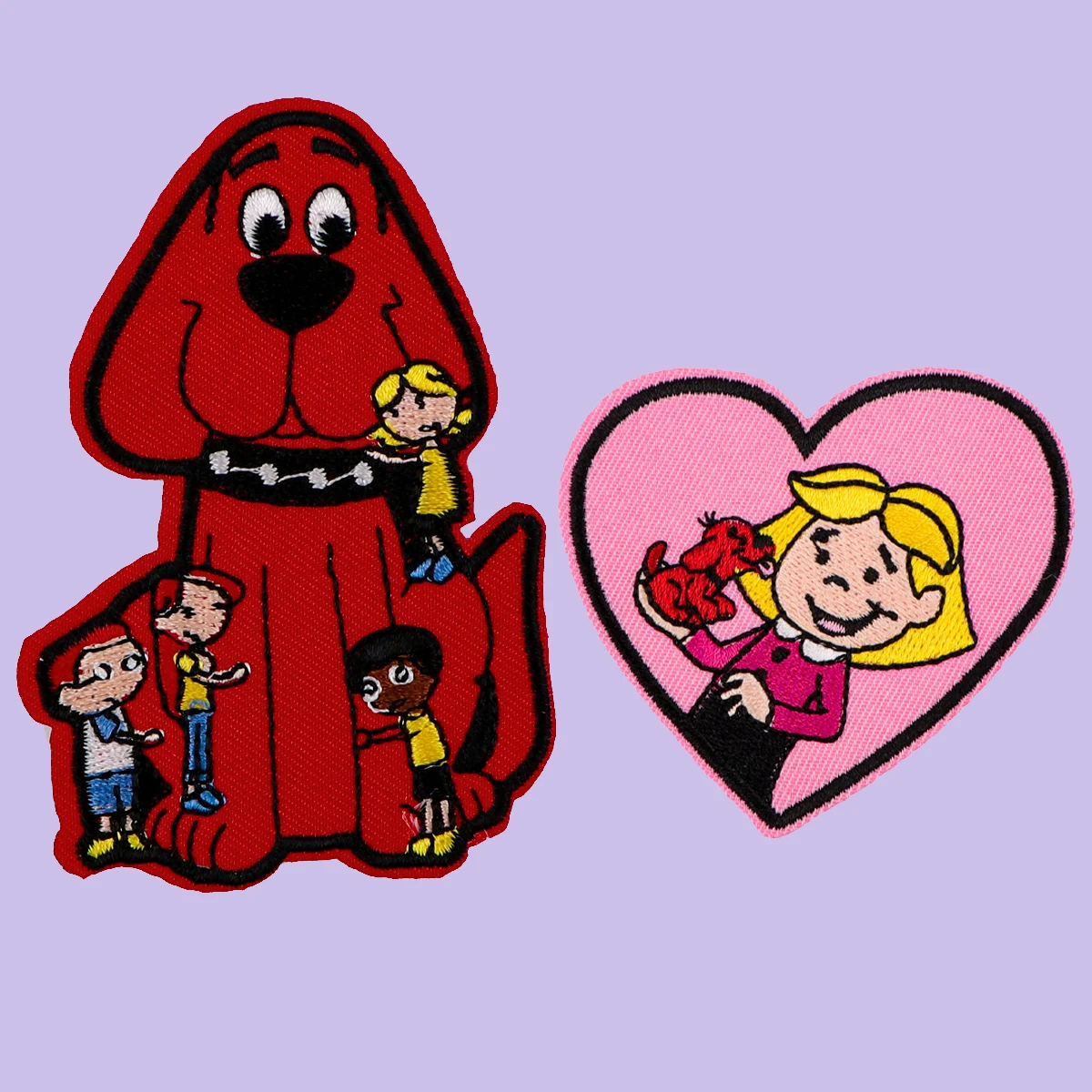 Cute Big Red Dog Embroidered Patch for Clothing Jackets Thermoadhesive Patch DIY Iron on Patch Applique Sticker Accessories
Cute Big Red Dog Embroidered Patch for Clothing Jackets Thermoadhesive Patch DIY Iron on Patch Applique Sticker Accessories