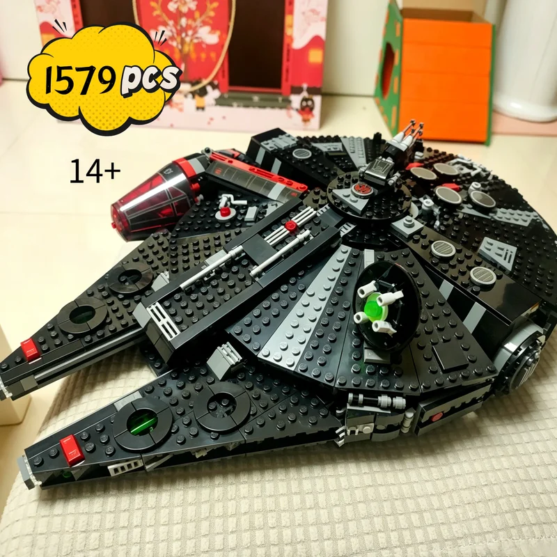 Новинка: Конструктор Falcon 75389 Millennium The Dark Spaceship — модель космического корабля для мальчиков, подарок для детей, модель для взрослых.
Новинка: Конструктор Falcon 75389 Millennium The Dark Spaceship — модель космического корабля для мальчиков, подарок для детей, модель для взрослых.