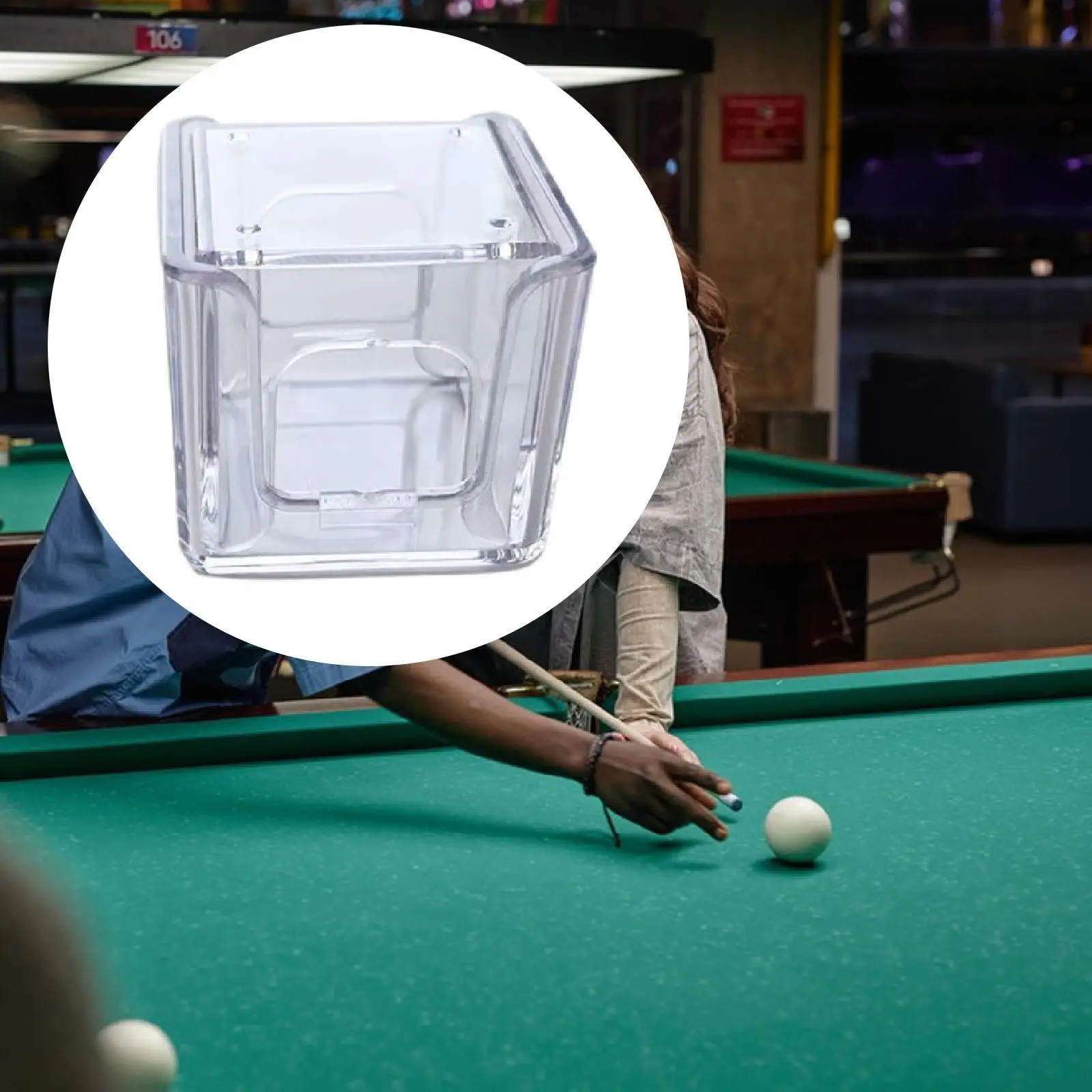 Billiard Chalk Holder Pocket Pool Chalk Container Lightweight Acrylic Chalk Cover for Billiard Cue Repair Kit Accessories
Billiard Chalk Holder Pocket Pool Chalk Container Lightweight Acrylic Chalk Cover for Billiard Cue Repair Kit Accessories