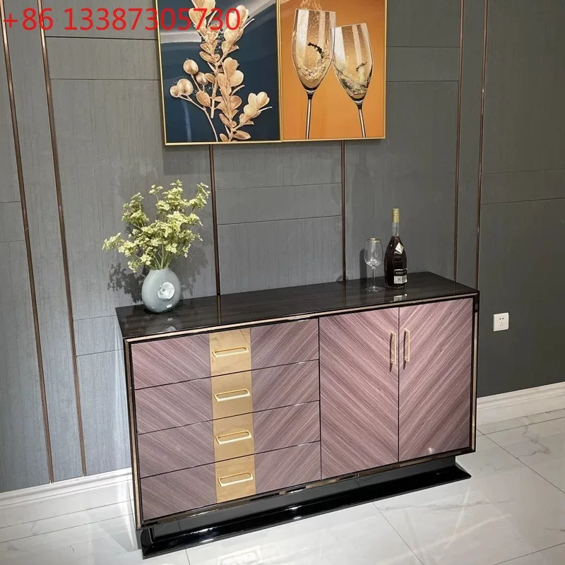 Italian light luxury bedroom TV cabinet Hong Kong-style entrance minimalist solid wood dining side cabinet
Italian light luxury bedroom TV cabinet Hong Kong-style entrance minimalist solid wood dining side cabinet