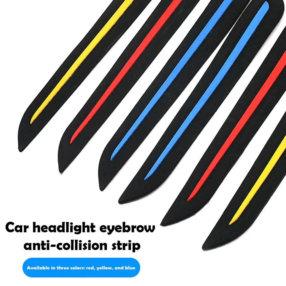 Универсальная защитная полоса для фар автомобиля, мягкая, устойчивая к царапинам, из ПВХ, красная/желтая/синяя, декоративная наклейка F2q9
Универсальная защитная полоса для фар автомобиля, мягкая, устойчивая к царапинам, из ПВХ, красная/желтая/синяя, декоративная наклейка F2q9