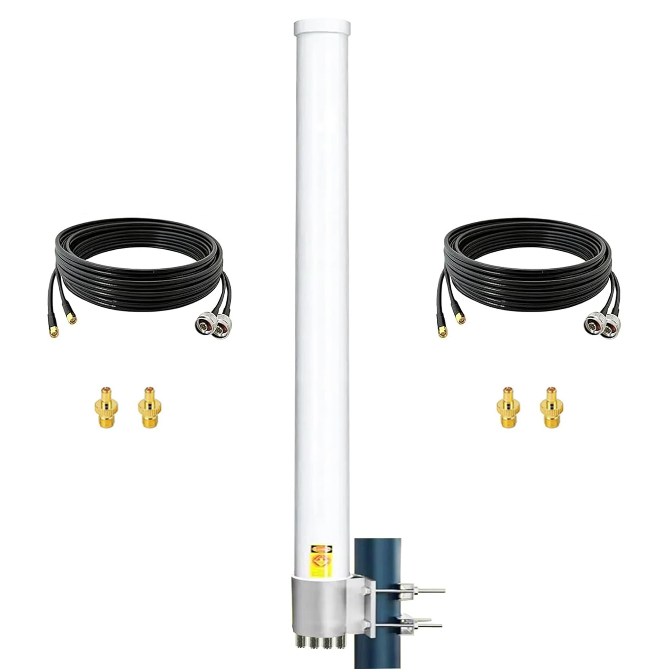 Outdoor 4G LTE 5G Antenna for T-Mobile Omni 4x4 MIMO N71 Cellular Hotspots Router Gateways 600-6000MHz with 10meter Cable
Outdoor 4G LTE 5G Antenna for T-Mobile Omni 4x4 MIMO N71 Cellular Hotspots Router Gateways 600-6000MHz with 10meter Cable