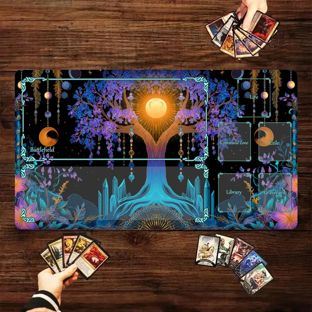Mysterious Tree of Life Magic Card Battle Mat MTG Playmat Anti-slip Base 35X60CM gathering gaming mats Board Game Mat for TCG
Mysterious Tree of Life Magic Card Battle Mat MTG Playmat Anti-slip Base 35X60CM gathering gaming mats Board Game Mat for TCG