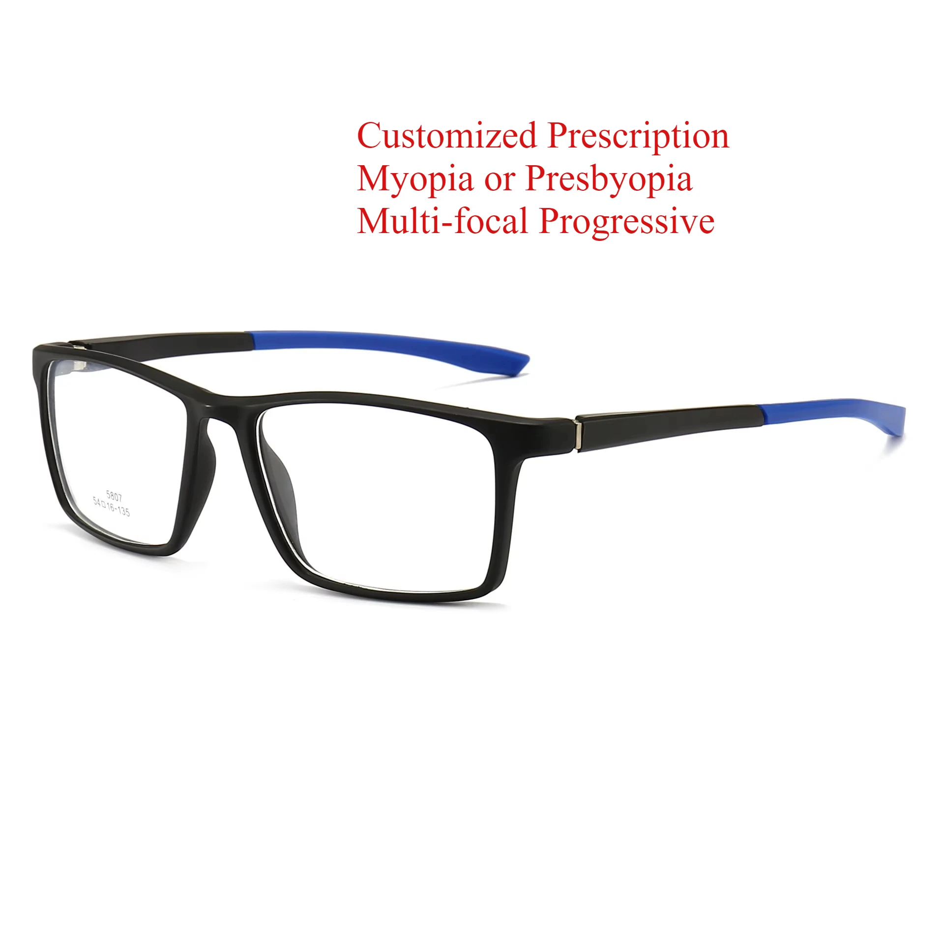Customize Prescription Glasses Men TR90 Frame Multi-Focal Progressive Photochromic Anti-Blue Light Myopia Hyperopia Eyeglasses
Customize Prescription Glasses Men TR90 Frame Multi-Focal Progressive Photochromic Anti-Blue Light Myopia Hyperopia Eyeglasses