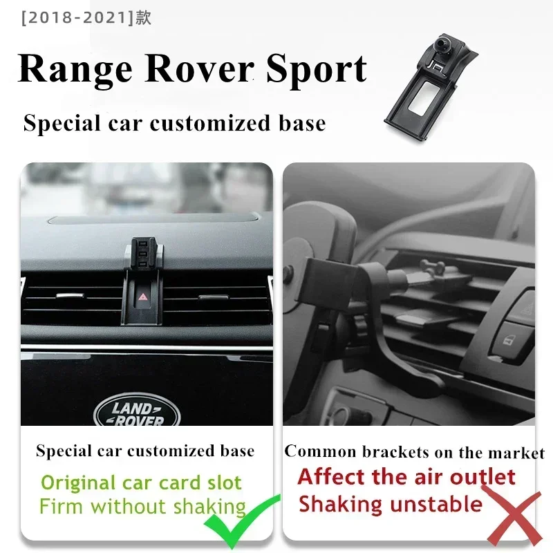 2018-2021 для Land Rover Range Rover Sport, держатель для мобильного телефона, беспроводное зарядное устройство, крепление для автомобильных телефонов, навигационный кронштейн, поддержка GPS
2018-2021 для Land Rover Range Rover Sport, держатель для мобильного телефона, беспроводное зарядное устройство, крепление для автомобильных телефонов, навигационный кронштейн, поддержка GPS