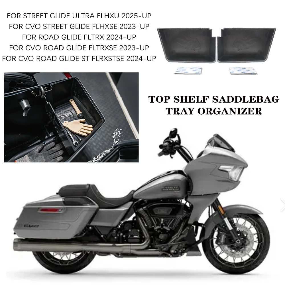New Motorcycle Accessories Black Saddlebag Tray Divider For Harley Road Glide Street Glide ABS Plastic
New Motorcycle Accessories Black Saddlebag Tray Divider For Harley Road Glide Street Glide ABS Plastic