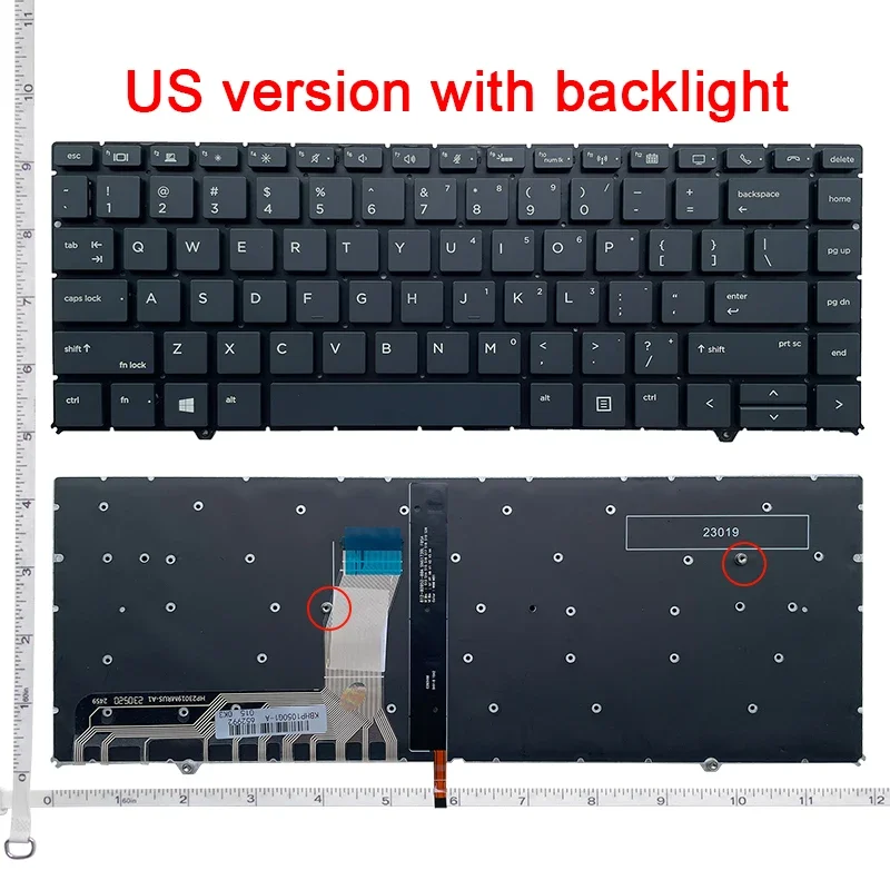 New For HP EliteBook 1050 G1 ZBook Studio G5 X360 HSN-Q11C Laptop Keyboard US Black With Backlit Without Frame
New For HP EliteBook 1050 G1 ZBook Studio G5 X360 HSN-Q11C Laptop Keyboard US Black With Backlit Without Frame
