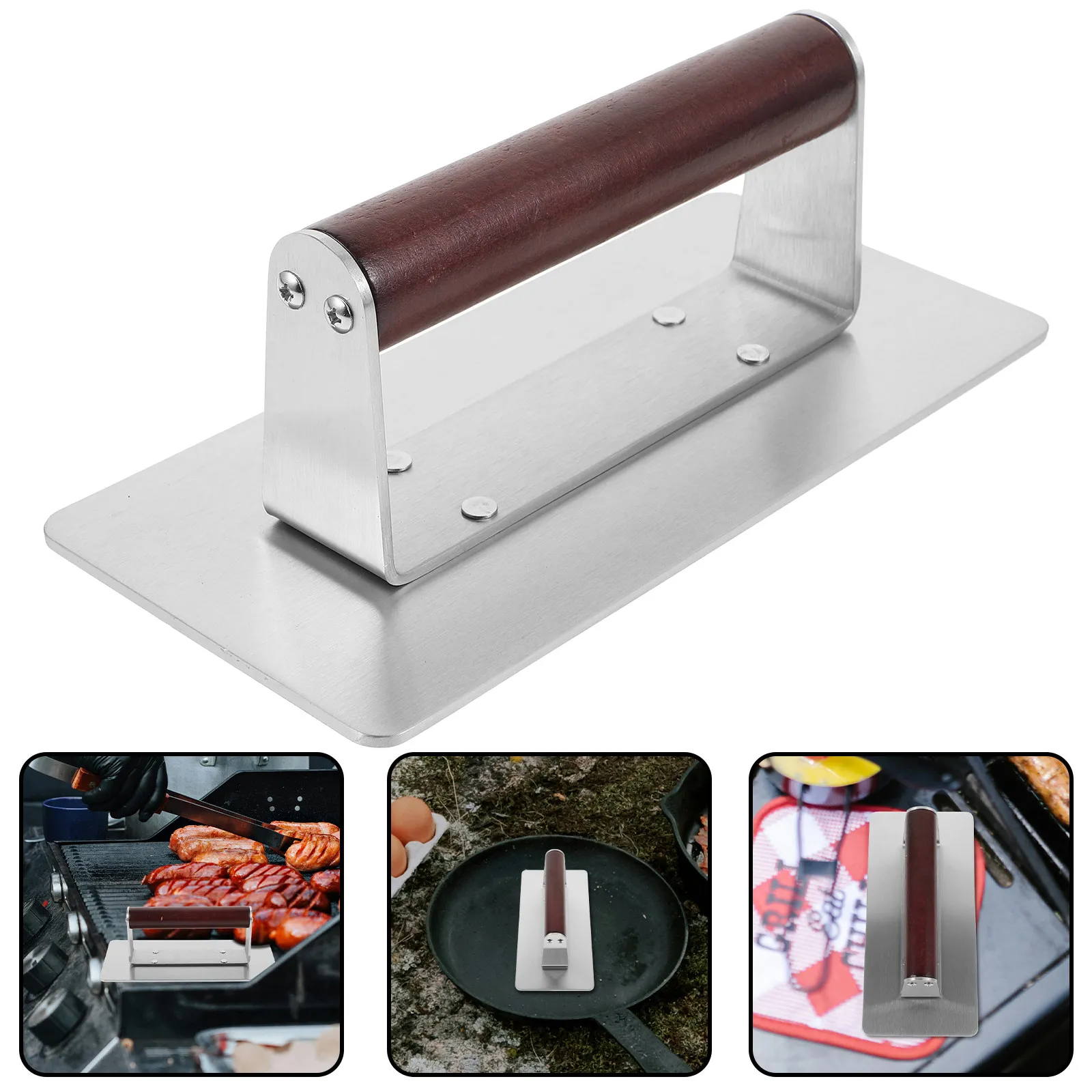 Square Meat Patty Smashing Tool,Stainless Steel Burger Press,Heavy Duty Thick Meat Press for Smash Burgers and Ground Beef
Square Meat Patty Smashing Tool,Stainless Steel Burger Press,Heavy Duty Thick Meat Press for Smash Burgers and Ground Beef