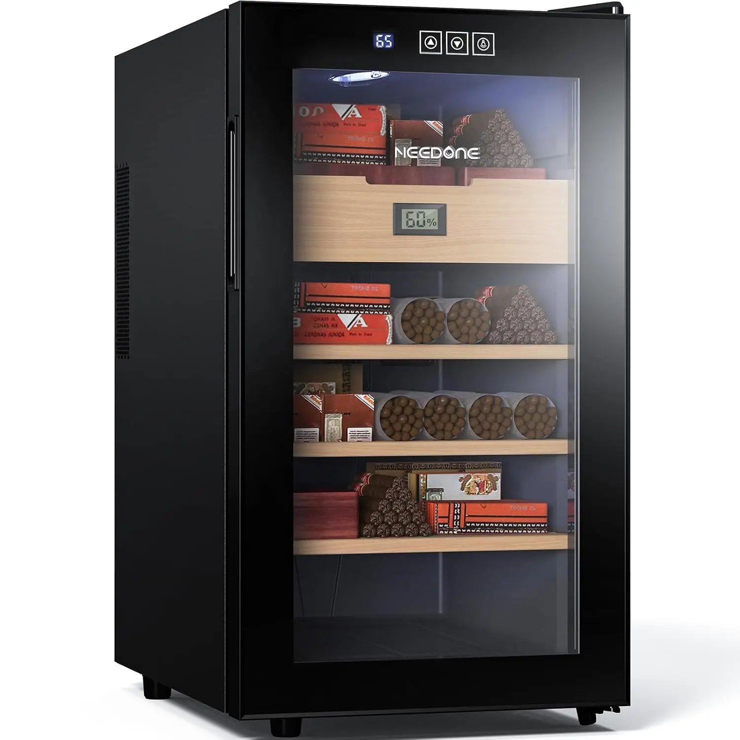 Cigar Humidor 48L with Heating and Cooling Temperature Control System, Quiet Thermostatic Electric Cooler Cabinet for, Custom
Cigar Humidor 48L with Heating and Cooling Temperature Control System, Quiet Thermostatic Electric Cooler Cabinet for, Custom