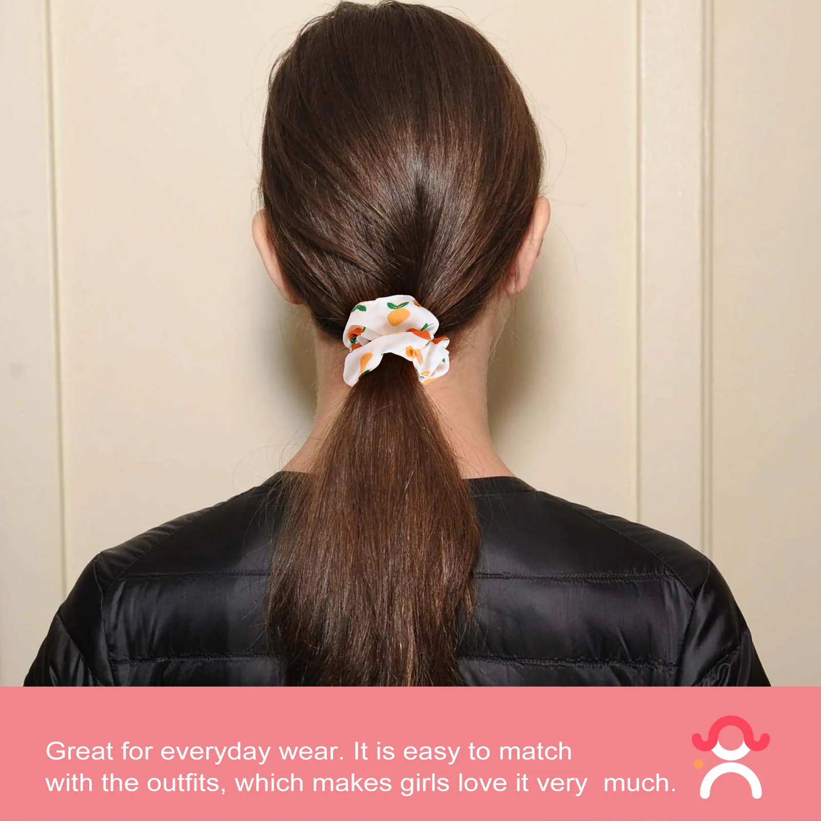 16Pcs Fruit Hair Scrunchies Colorful Puff Large Intestine Hair Ties for Party Wedding Wear Elastic
16Pcs Fruit Hair Scrunchies Colorful Puff Large Intestine Hair Ties for Party Wedding Wear Elastic