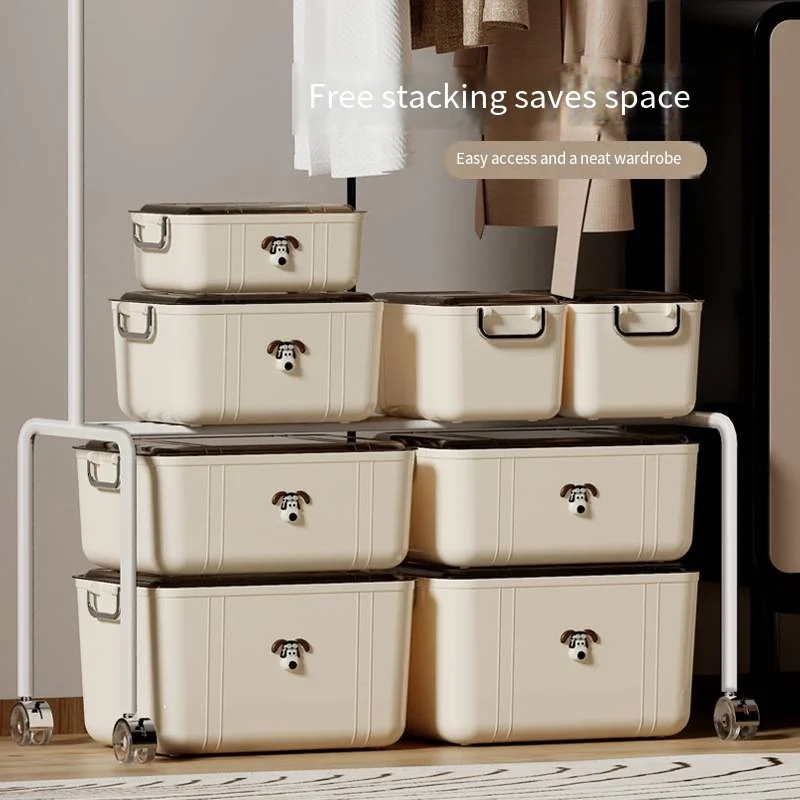 Portable clothes storage box Household wardrobe storage box Dustproof with cover sundry toys storage box Organizer box
Portable clothes storage box Household wardrobe storage box Dustproof with cover sundry toys storage box Organizer box