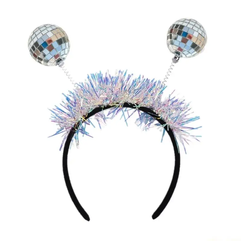 31BF Halloween Event Glitters Hairband With Mirror Balls Party Essential Accessory
31BF Halloween Event Glitters Hairband With Mirror Balls Party Essential Accessory
