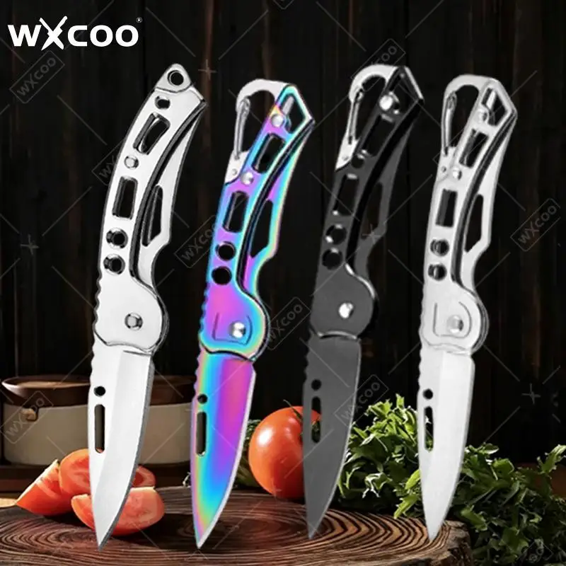 WXCOO Stainless Steel Folding Knife Pocket Knife Kitchen Vegetable Knife Fruit Peeler Meat Cleaver Tools Cooking Accessories
WXCOO Stainless Steel Folding Knife Pocket Knife Kitchen Vegetable Knife Fruit Peeler Meat Cleaver Tools Cooking Accessories