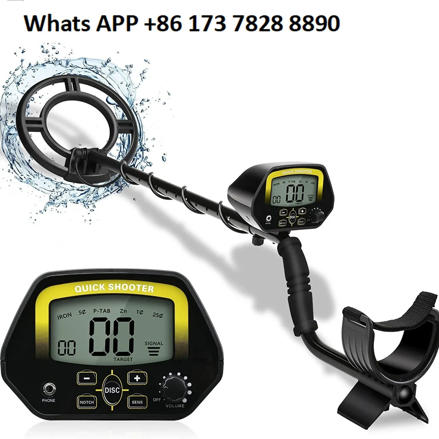 MD3030 High Sensitivity Metal Detector Outdoor Treasure Hunting Detector Cross-border English Packaging MD-3030
MD3030 High Sensitivity Metal Detector Outdoor Treasure Hunting Detector Cross-border English Packaging MD-3030