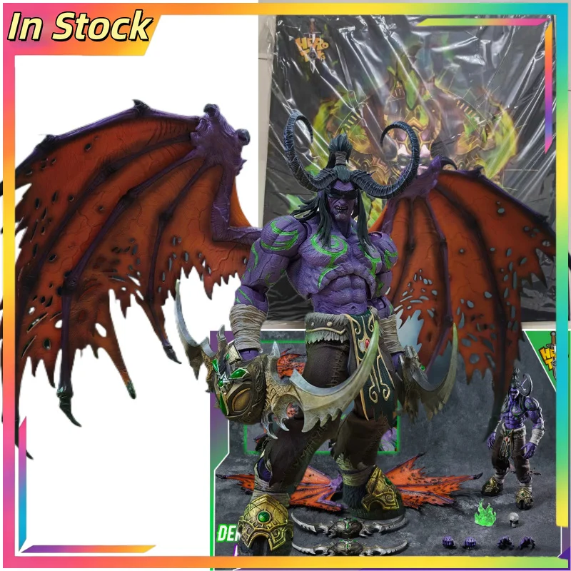 【In Stock】Hero Toys Series 2 Demon Hunter Elf Illidan (Lord Illidan) Articulated Action Figure Collectible Toy
【In Stock】Hero Toys Series 2 Demon Hunter Elf Illidan (Lord Illidan) Articulated Action Figure Collectible Toy