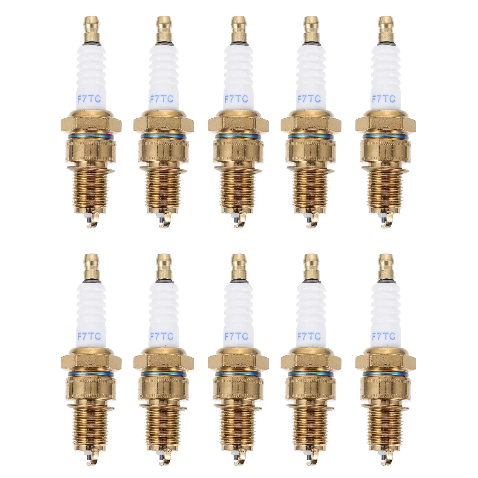 10Pcs Replacement Spark Plugs for Generator Lawn Equipment Garden Tools Engine Spark Nozzle Sturdy Long-Lasting Simple
10Pcs Replacement Spark Plugs for Generator Lawn Equipment Garden Tools Engine Spark Nozzle Sturdy Long-Lasting Simple