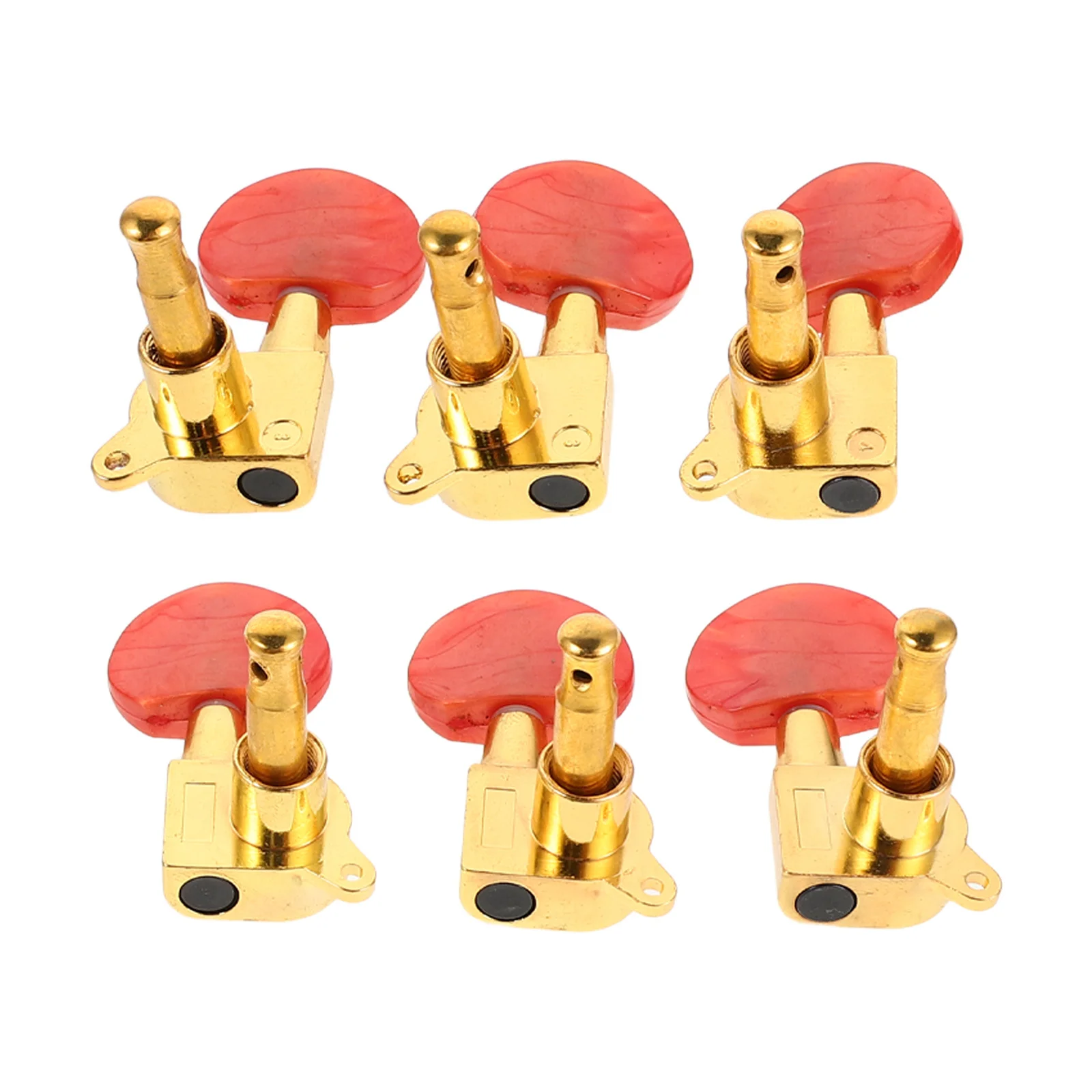 6Pcs Folk Guitar Tuning Pegs Locking Tuners Oval Knob Full Enclosed Design Precise String Tuning Acoustic Guitar Accessories
6Pcs Folk Guitar Tuning Pegs Locking Tuners Oval Knob Full Enclosed Design Precise String Tuning Acoustic Guitar Accessories