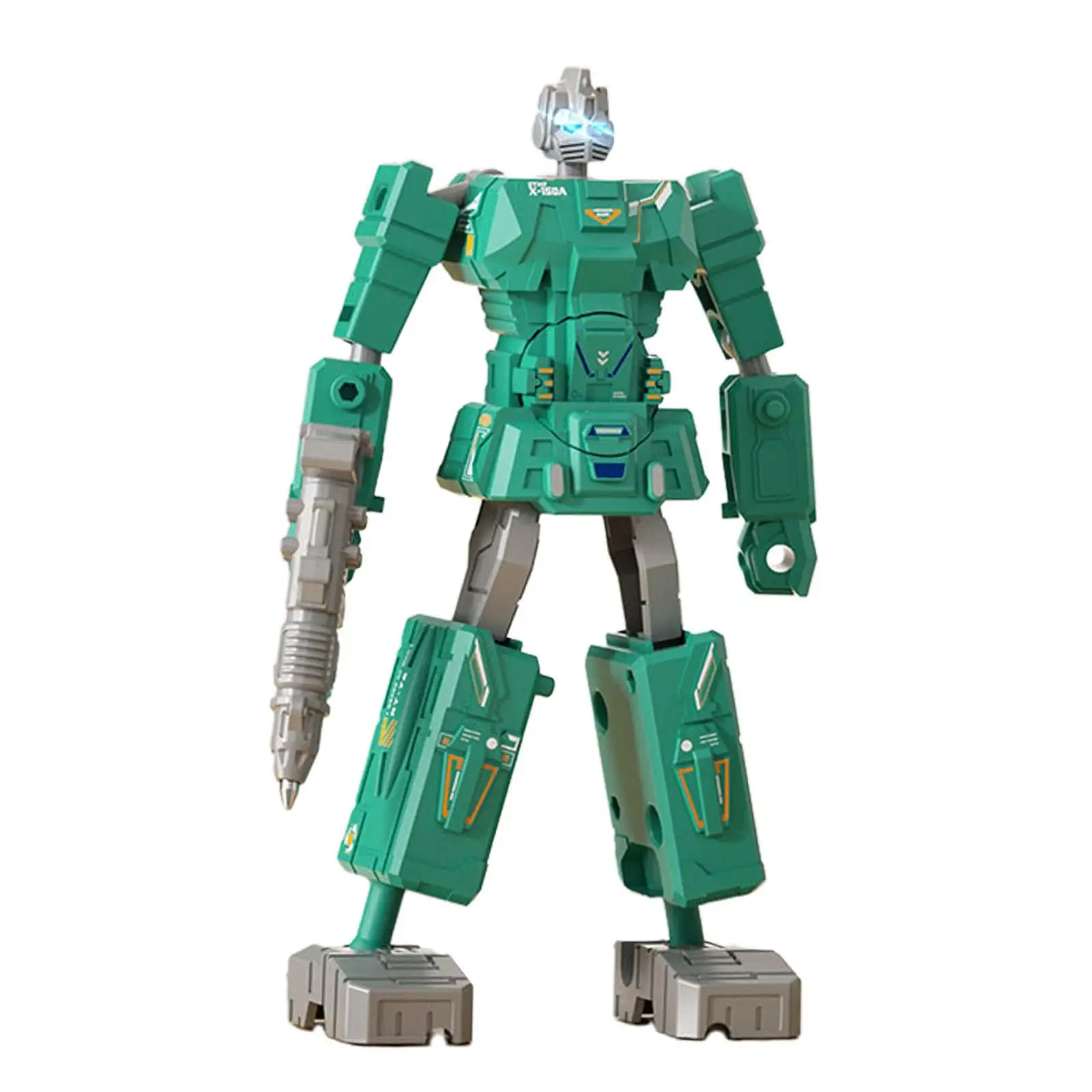 Ручка-трансформер в виде робота из прочного материала, коллекционная игрушка, качественный пишущий инструмент для школьников и мальчиков, для письменного стола
Ручка-трансформер в виде робота из прочного материала, коллекционная игрушка, качественный пишущий инструмент для школьников и мальчиков, для письменного стола