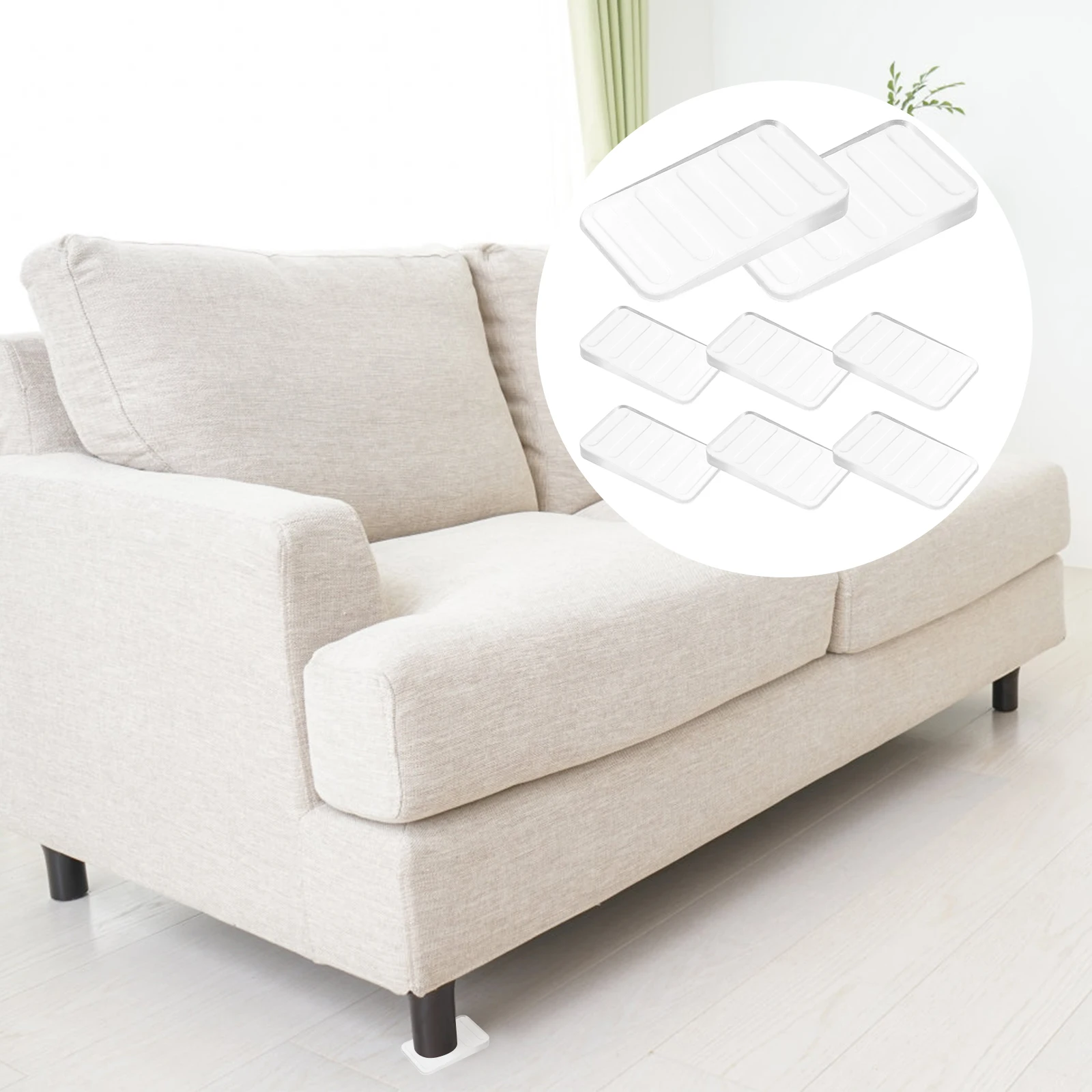 8 Pcs Plastic Shims for Leveling Furniture Wedges Transparent Toilet Spacers Blocks Stabilizers Adjustable Pads Durable Design
8 Pcs Plastic Shims for Leveling Furniture Wedges Transparent Toilet Spacers Blocks Stabilizers Adjustable Pads Durable Design
