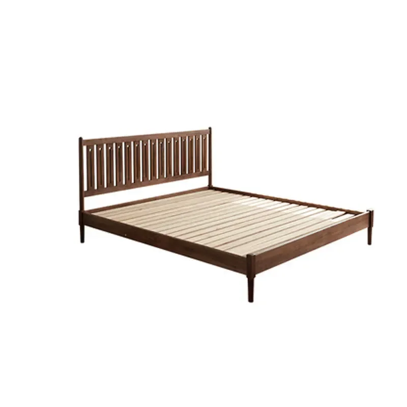 Nordic solid wood black walnut retro bed modern minimalist Japanese log master bedroom 1.8m double bed minimalist
Nordic solid wood black walnut retro bed modern minimalist Japanese log master bedroom 1.8m double bed minimalist