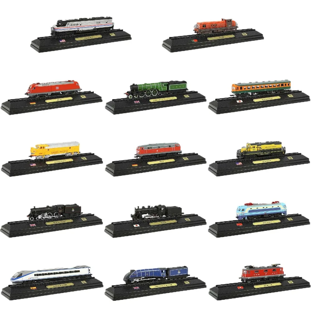 N 1/160 Train Model Vintage Steam and Diesel Locomotive Alloy Material Static Model Collectible Display Piece Boys' Toy Gift
N 1/160 Train Model Vintage Steam and Diesel Locomotive Alloy Material Static Model Collectible Display Piece Boys' Toy Gift