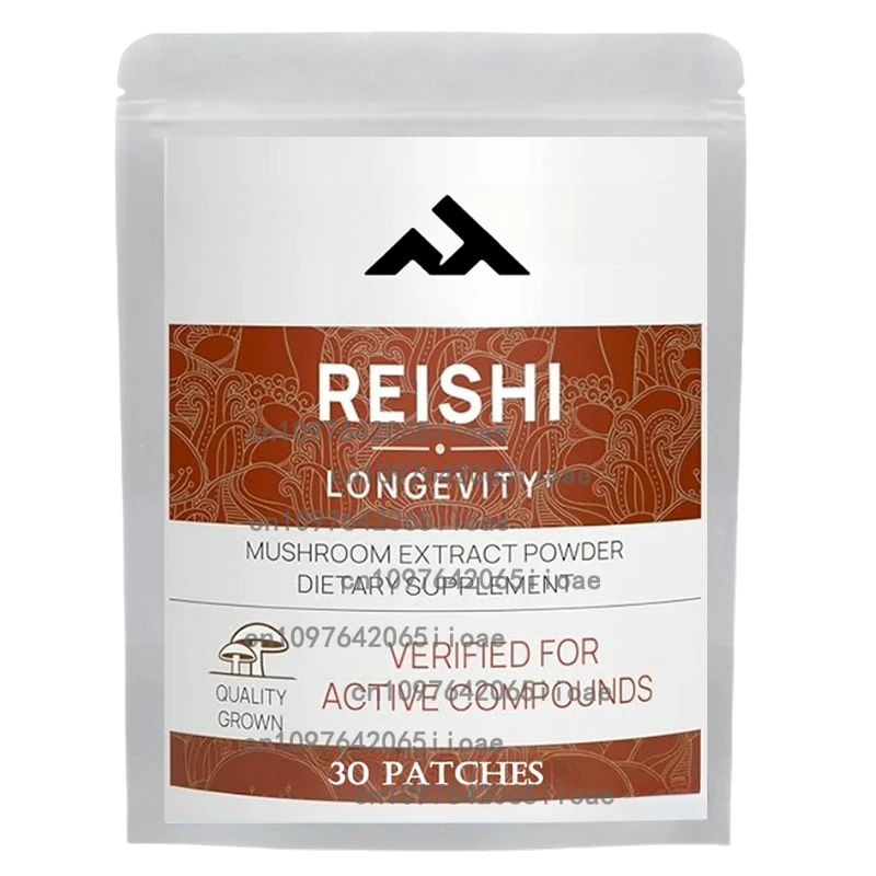 30 Patches Reishi Mushroom Transdermal Patches To Sleep & Stress Relief Immune Support 
30 Patches Reishi Mushroom Transdermal Patches To Sleep & Stress Relief Immune Support