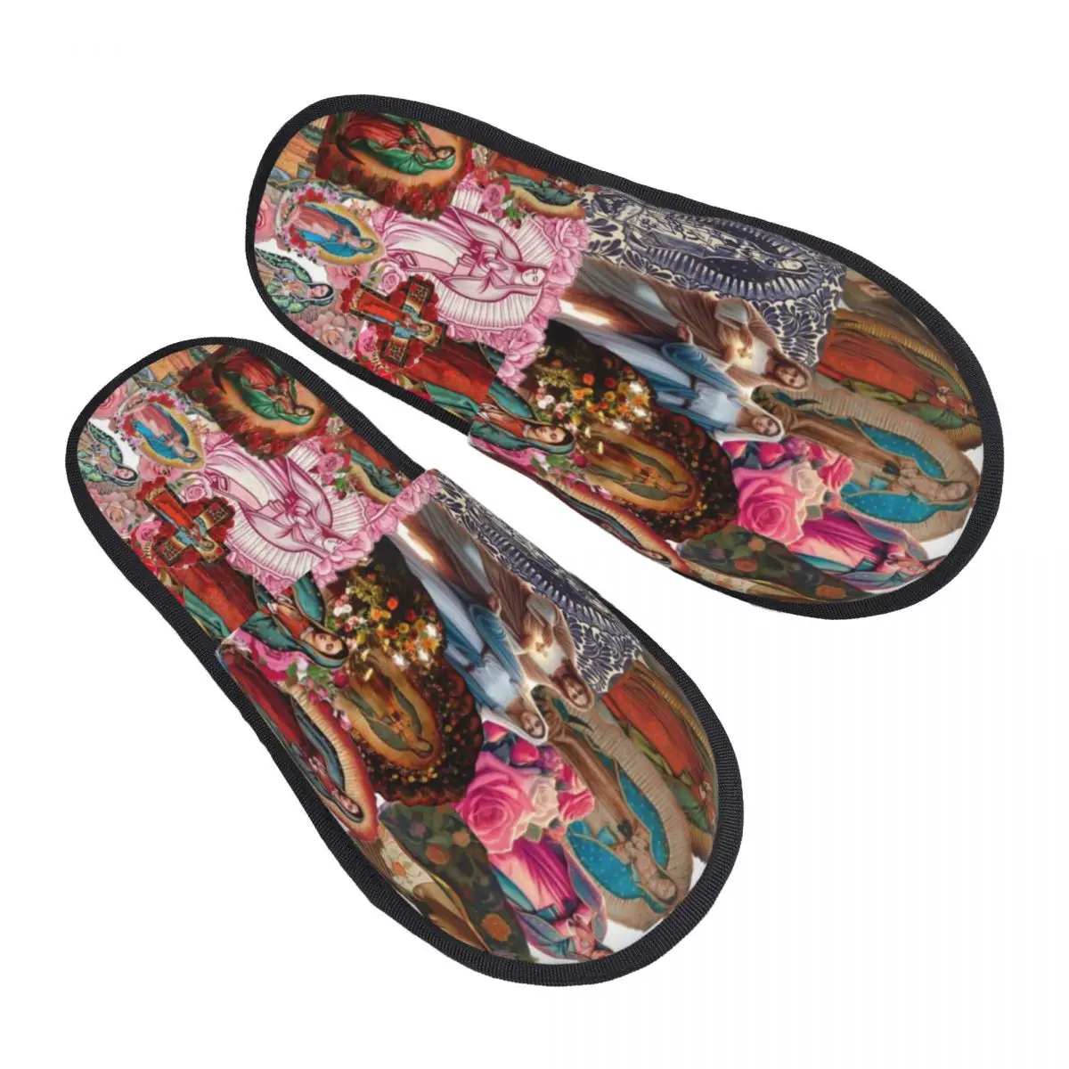 Custom Our Lady Of Guadalupe Virgin Mary Soft Memory Foam House Slippers Women Cozy Warm Anti-skid Sole Slipper
Custom Our Lady Of Guadalupe Virgin Mary Soft Memory Foam House Slippers Women Cozy Warm Anti-skid Sole Slipper