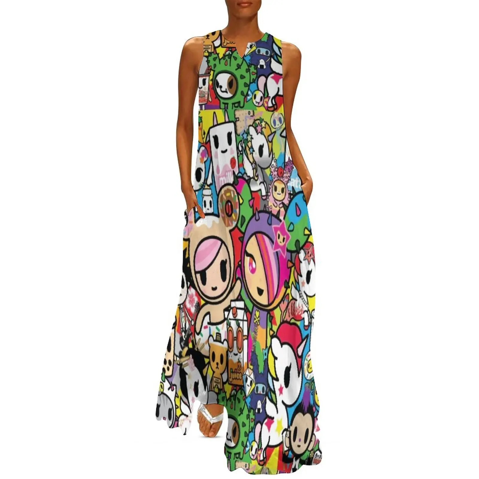 Tokidoki Kawaii Donutella Sandy Unicorno Long Dress sexy dress sexy dress for women
Tokidoki Kawaii Donutella Sandy Unicorno Long Dress sexy dress sexy dress for women