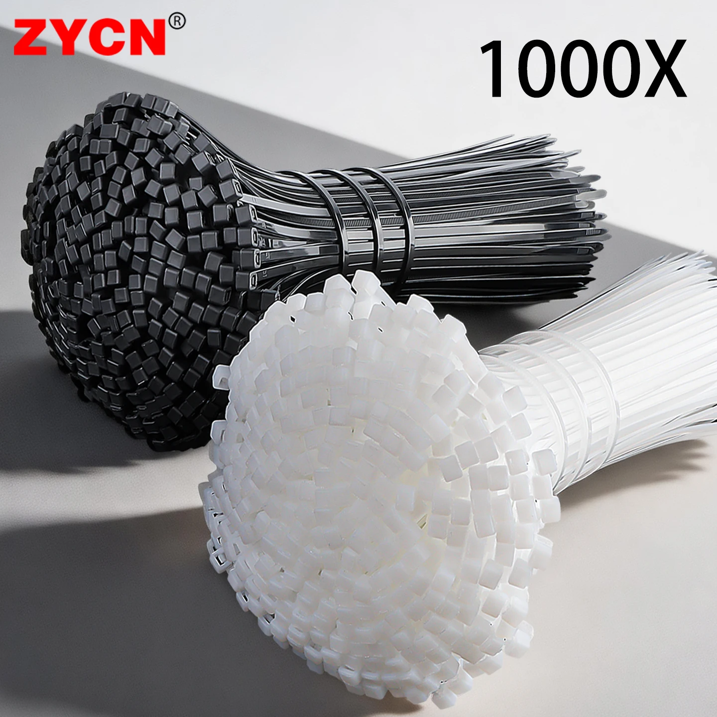 1000/500Pcs Self-Locking Plastic Nylon Cable Tie White Fastening Ring Loop Wrap Strap Zip Organiser 3*100/200MM Industrial
1000/500Pcs Self-Locking Plastic Nylon Cable Tie White Fastening Ring Loop Wrap Strap Zip Organiser 3*100/200MM Industrial